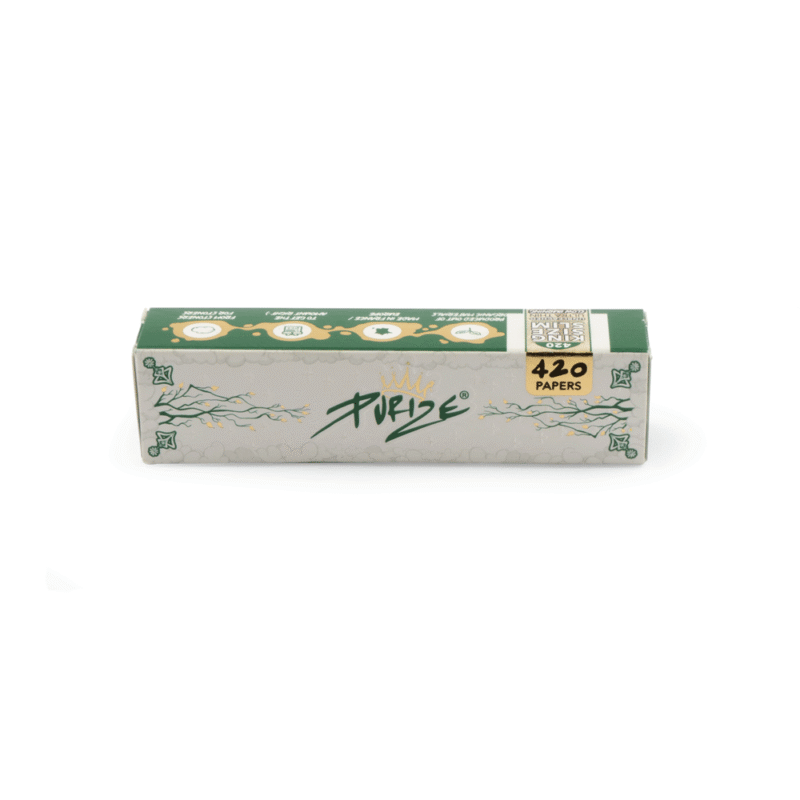 PURIZE King Size Slim 420 Papers wholesale - rolling papers with carbon filters