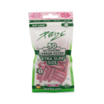 50 PURIZE XTRA Slim Size wholesale Pink - activated carbon filter rolling papers
