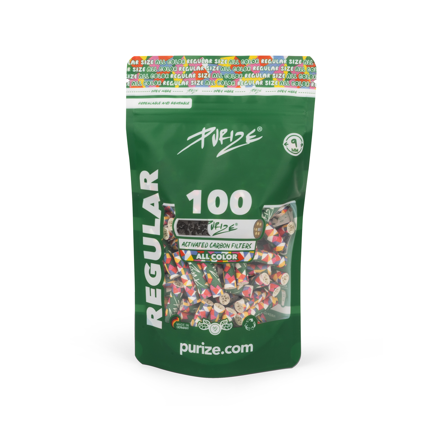 Regular100_allColor 100 PURIZE Regular Size wholesale - carbon filters